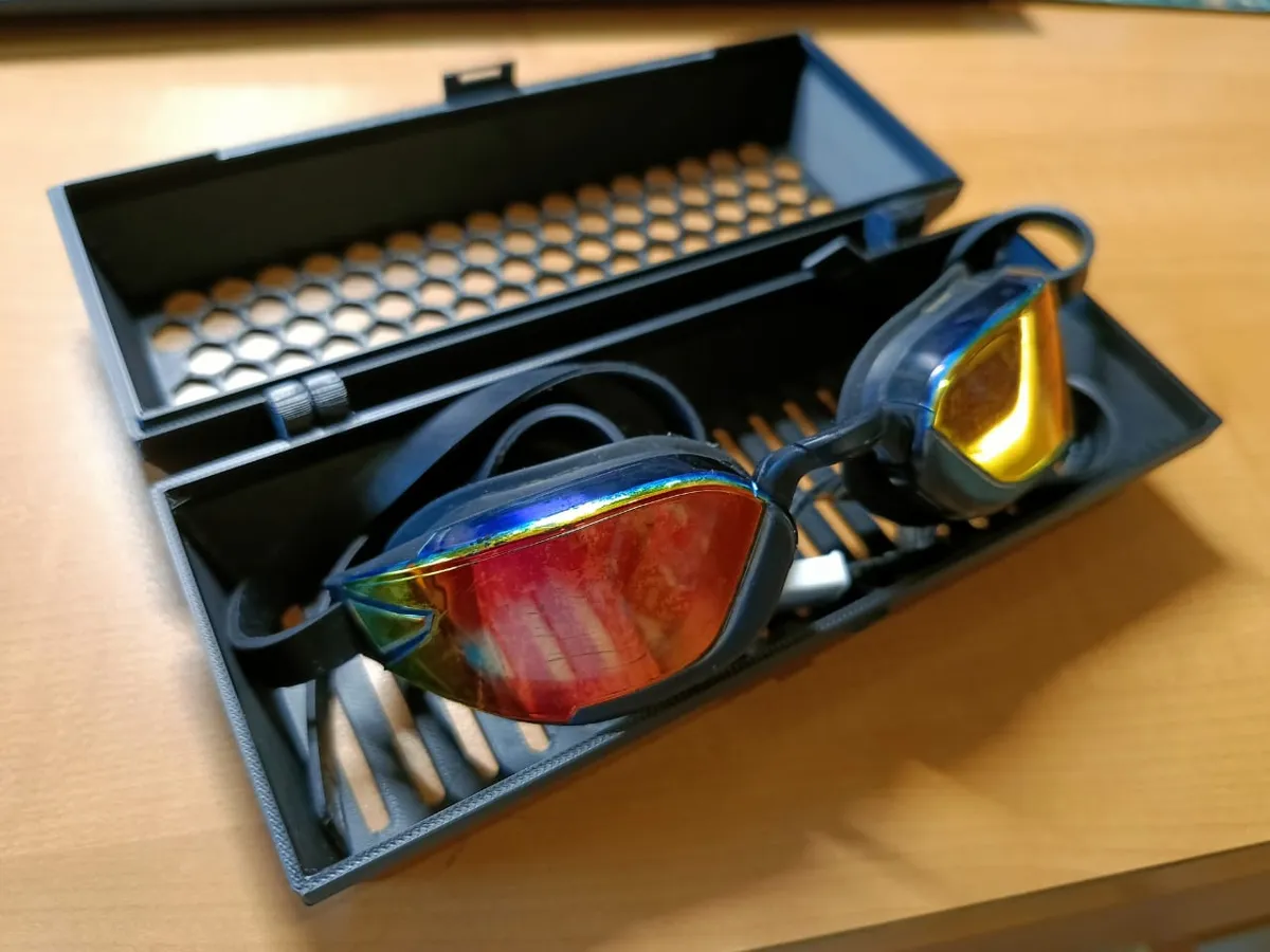 Casing Goggle IMPROVED! Decathlon goggle case - Free 3D Print Model - MakerWorld