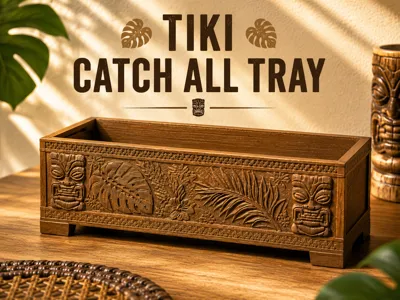 Tiki Catch-All Tray