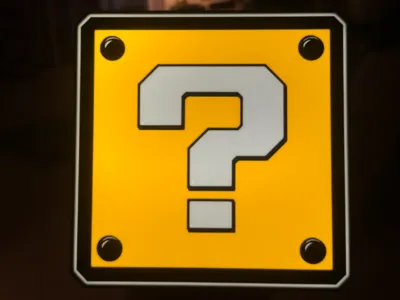 Mario ? Block Lightbox
