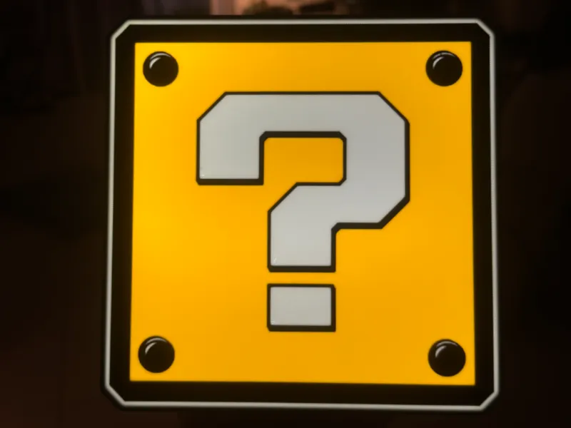 Mario ? Block Lightbox