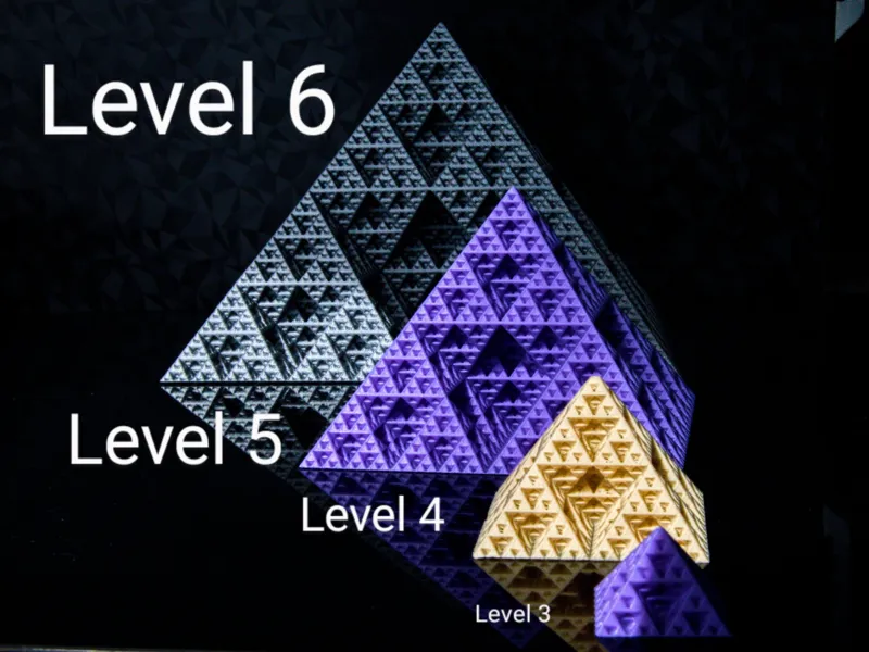 Sierpiński Pyramid (Customizable)