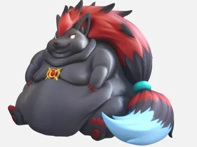 Fat Zoroark Pokemon