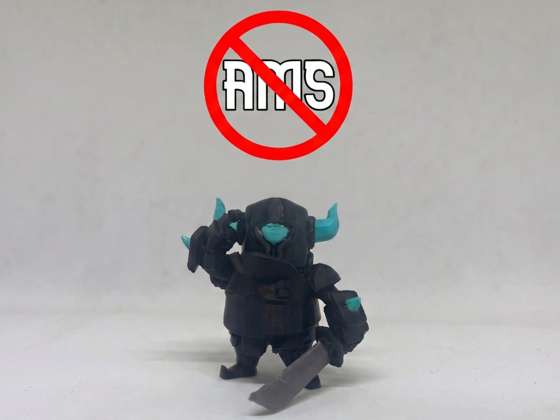 Mini Pekka Confused | No AMS Multicolor 