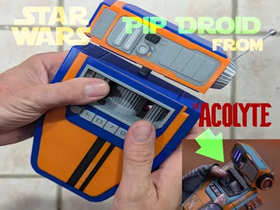 Life-size Pip Droid from Star Wars "The Acolyte"