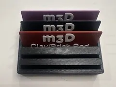 Large swatch and holder