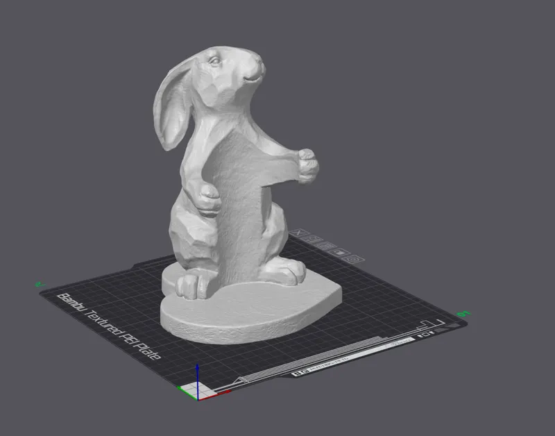Rabbit wine bottle holder