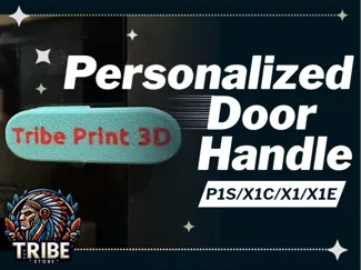 Personalized Door Handle for Bambu Lab