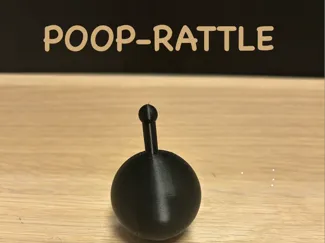 mini POOP-RATTLE  <10g