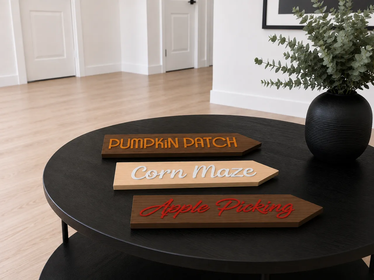 Autumn/Fall Arrow Set – Blank + Example Versions view 3
