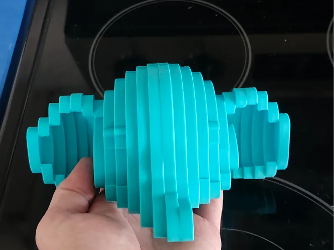Layered Sculpture Elephant Wall Mounted (Med)