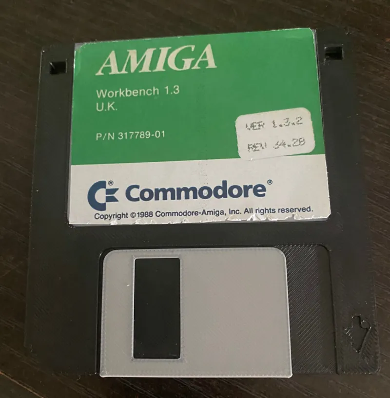 Amiga Workbench 1.3 incl. Label