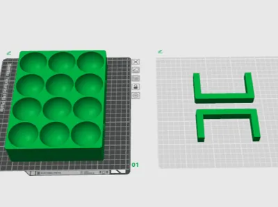 snowball tray with handles