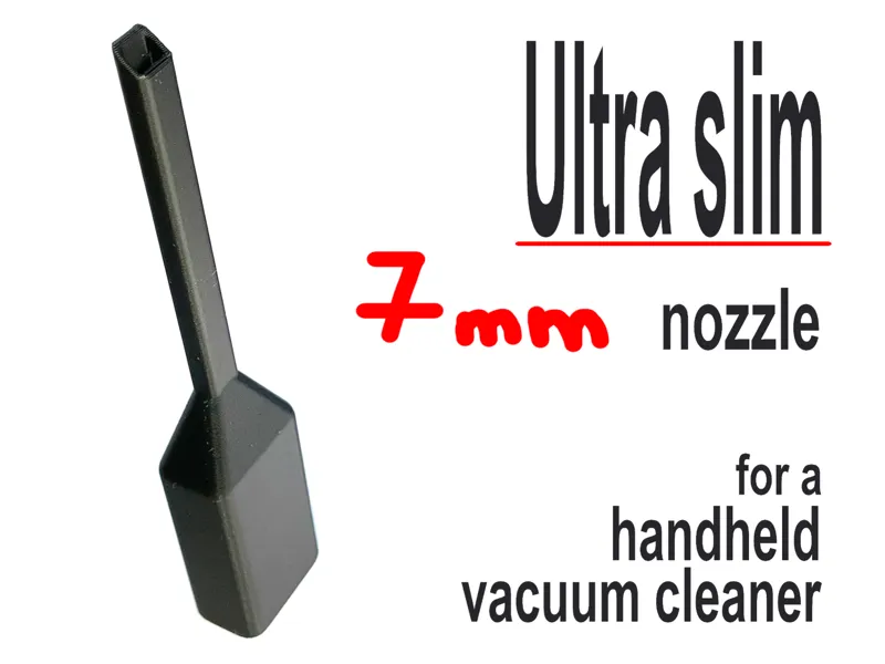 Long and Slim Vacuum Cleaner Nozzle