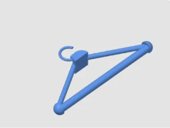 Percha minimalista perfecta para guardar tu ropa.