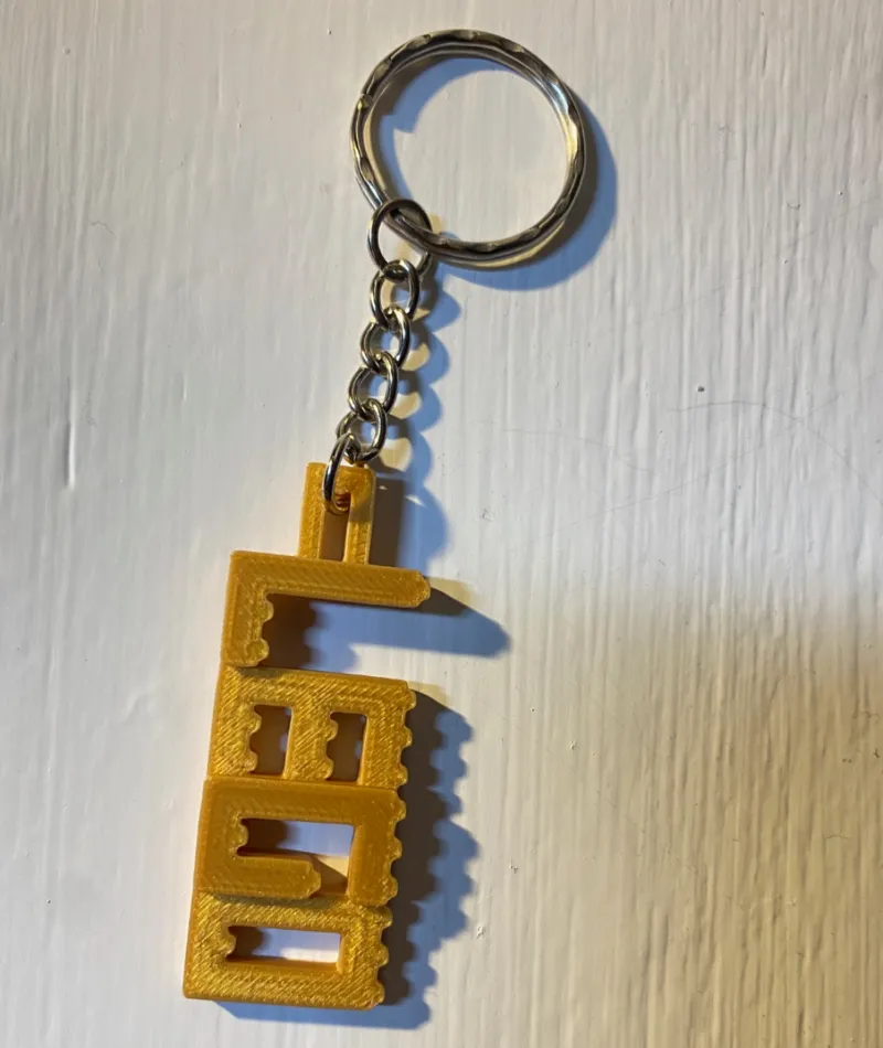 Brick keyring/keychain