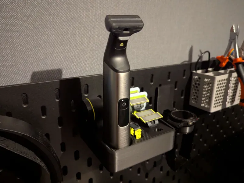 Philips OneBlade Pro holder for IKEA Skadis