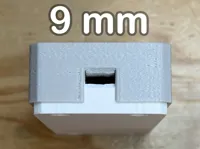 up to 9 mm cable size
