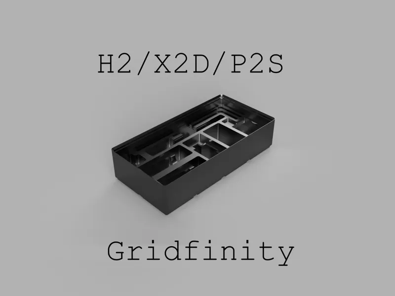 V2 Bambu Lab H2 / P2S / X2D Gridfinity Toolbox