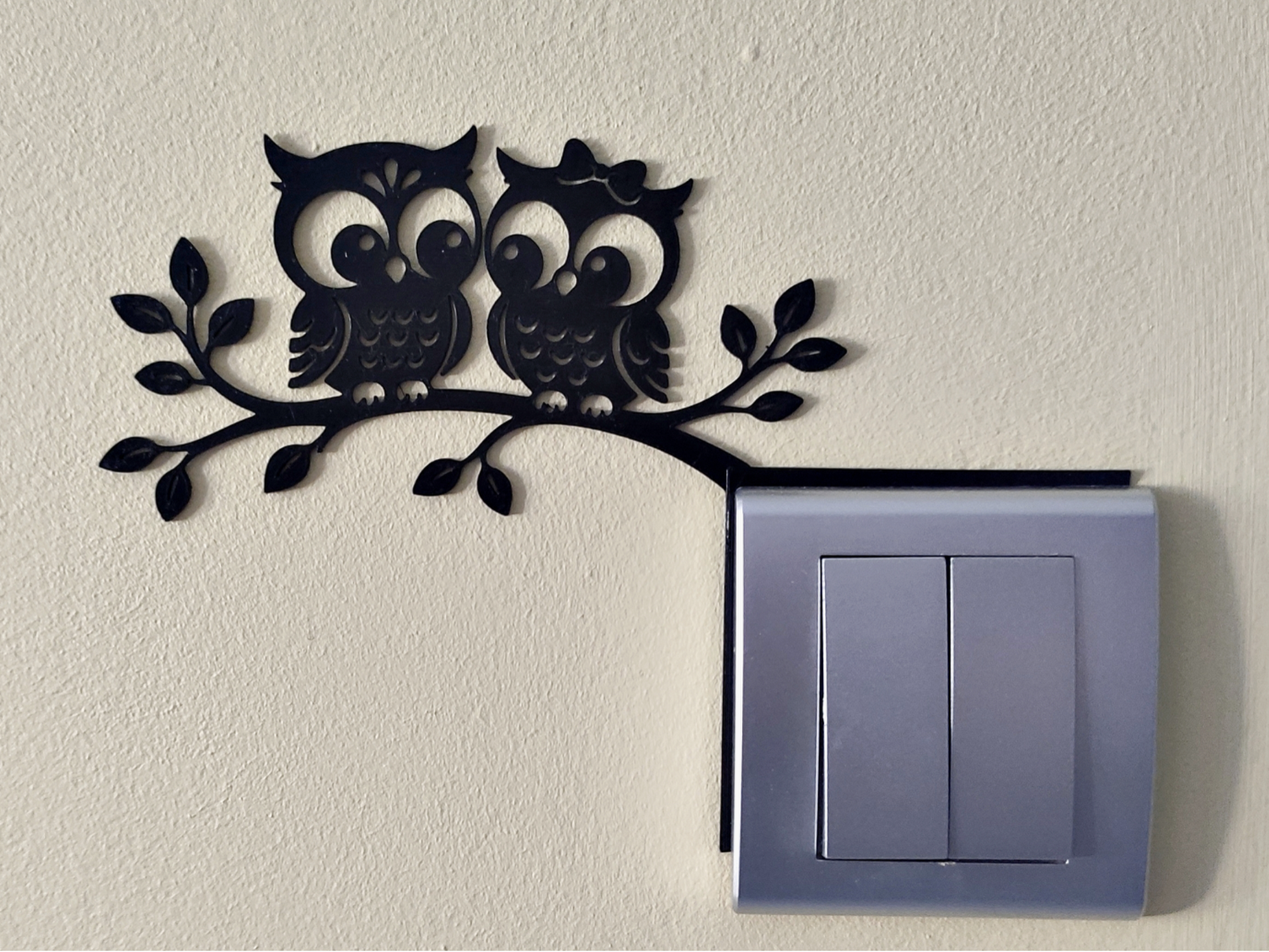 Light Switch Decoration – Owl 2