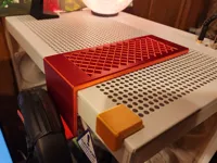 V2 Holder plus test part, 0.2 layer, 2 walls, 15% infill