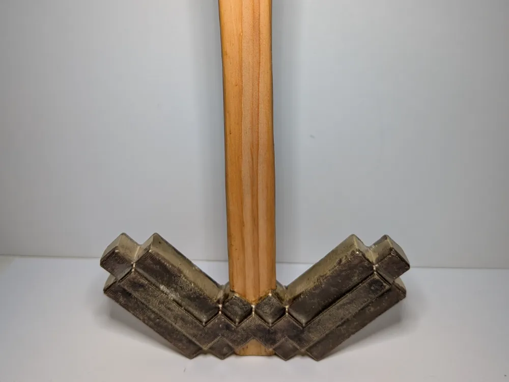 minecraft pickaxe 2 part pattern - Free 3D Print Model - MakerWorld