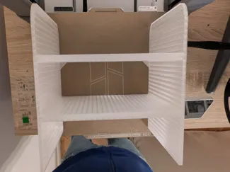 Bathroom cabinet shelf