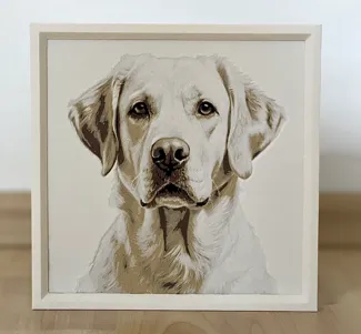 Horst- Labrador-Retriever-for Love o.Frame