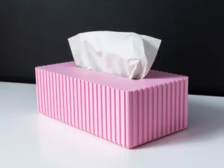 Decorative tissue box