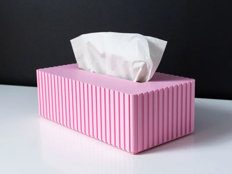 Decorative tissue box