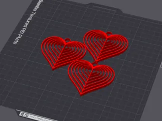 Keychain Heart