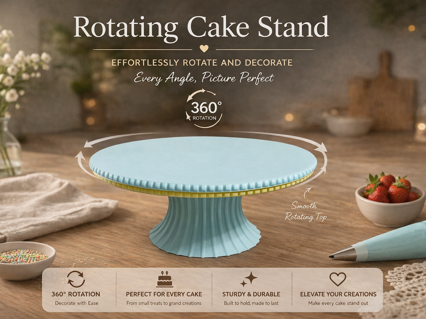 Rotating Cake Stand