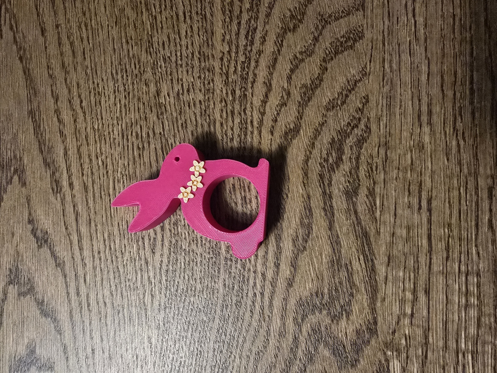 Miniatura 2 do modelo 3D easter bunny napkin ring