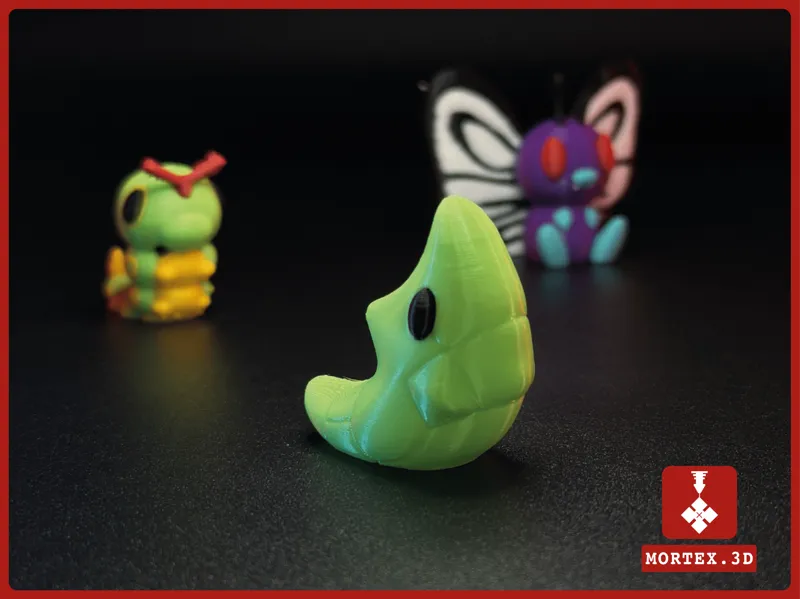 #011 Metapod Pokemon Mini Figure