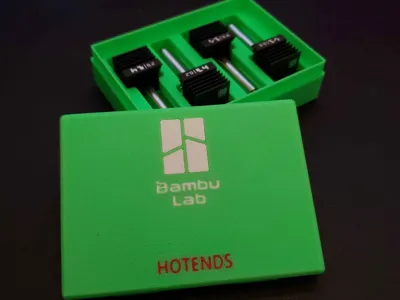 Hotend x4 Storage Box Bambu Labs H2D / P2S /A1