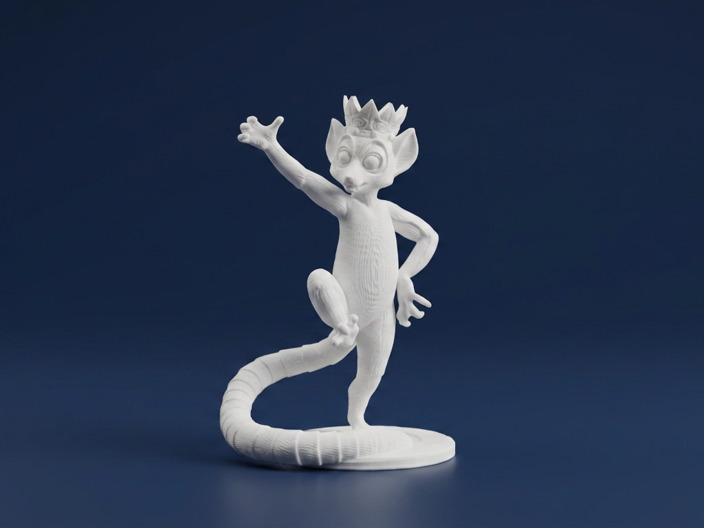 King Julien - Madagascar 3D Model