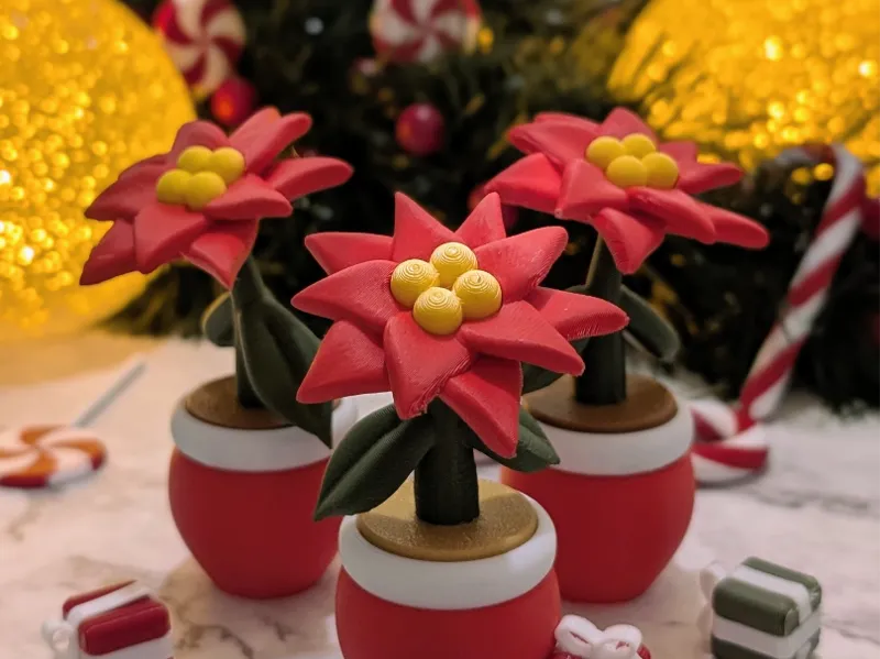 Poinsettia clicker