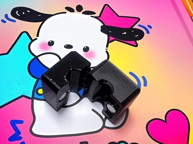 数据线收纳卡扣封口夹磁吸版