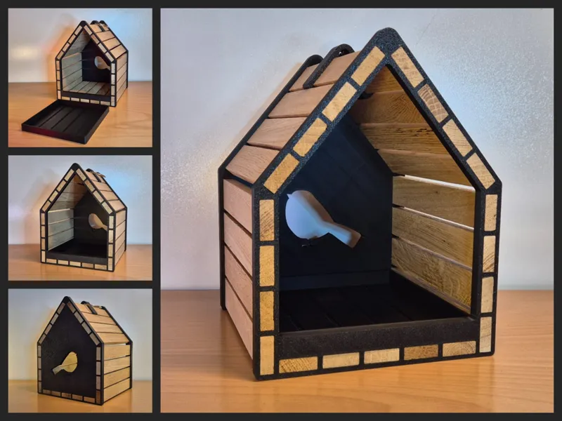 Klötzchen | Vogelhaus V2