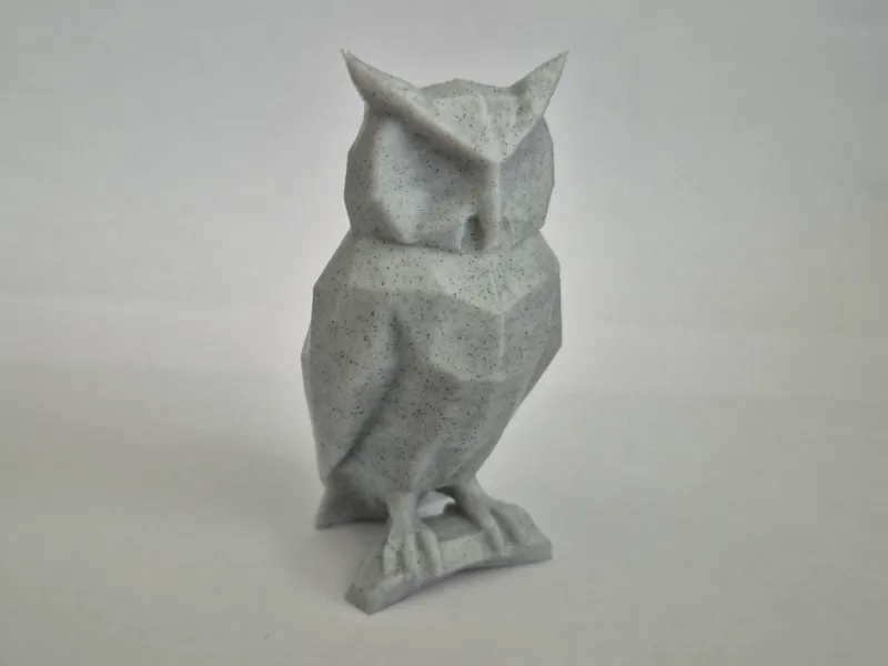 Low poly owl