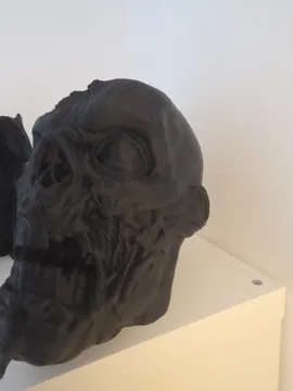 Adorno temático: Decayed Zombie Head | Halloween Horror Decor — vista de referencia 5