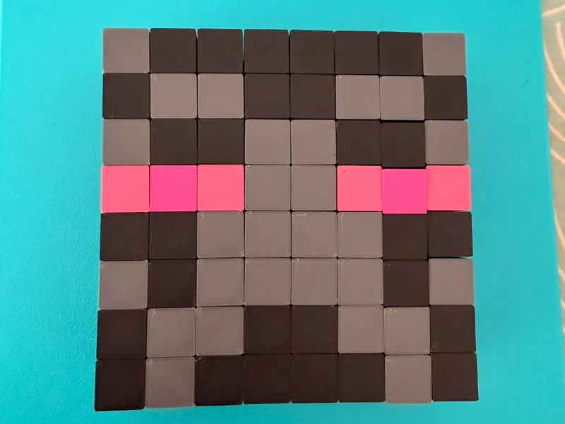 Minecraft Enderman Stress Cube Modular Fidget Bloc