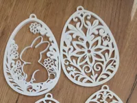 Œufs décoratifs de Pâques avec lapin — photo 2