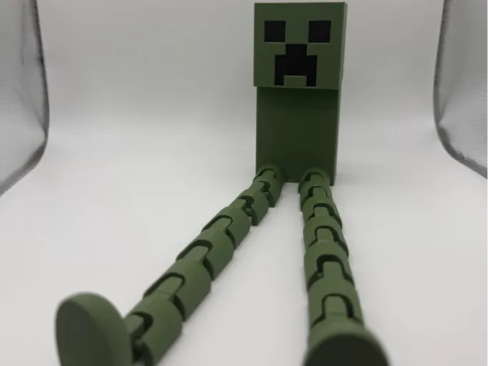 Minecraft Creeper Super Flexi Legs Articulated 