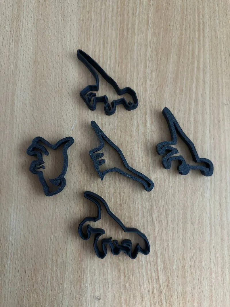 Dino Cookiecutter / Dino Plätzchenausstecher