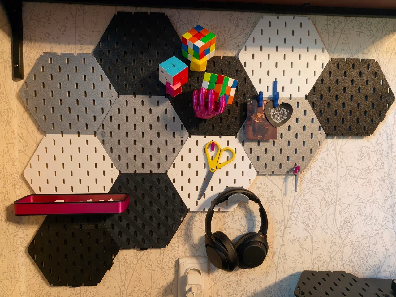 Fully Tileable Hexagon Board - Skadis Compatible