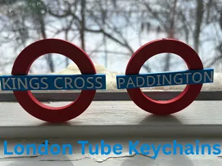 London Tube keychain