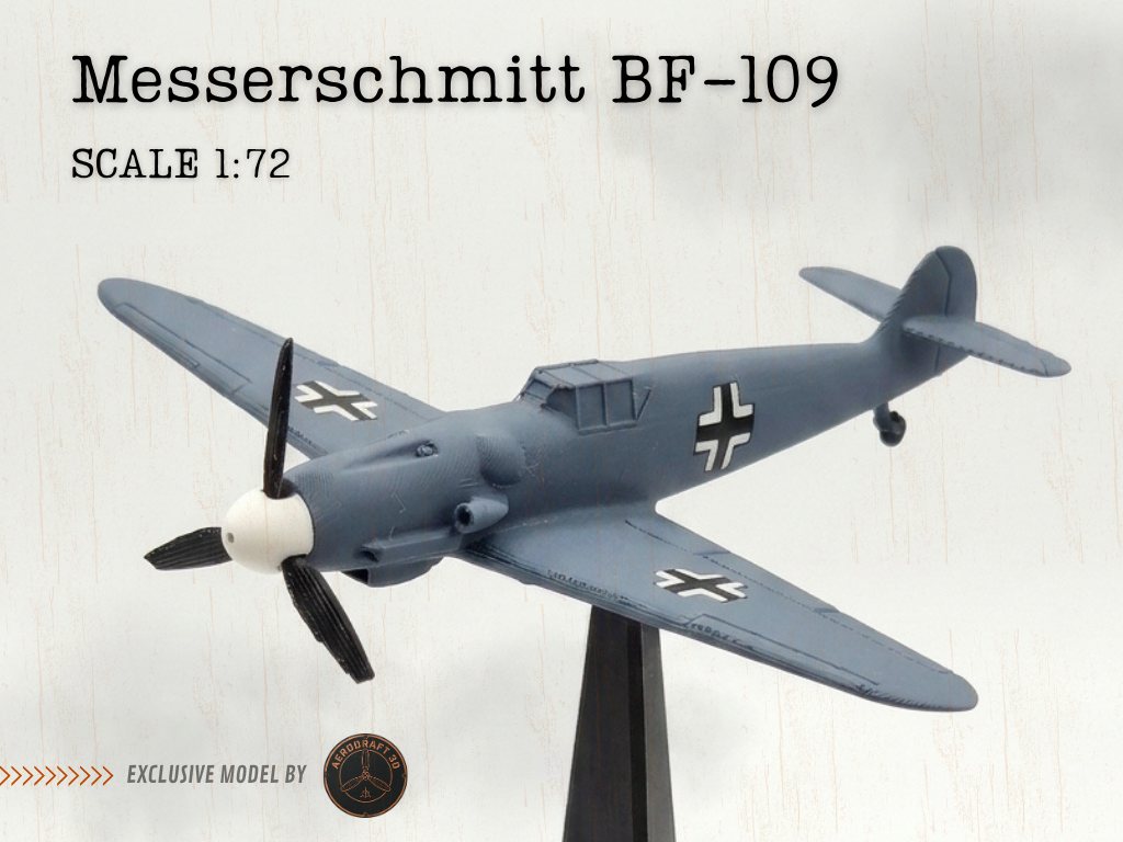 Messerschmitt Bf 109 G-6 – 1:72 Scale Model