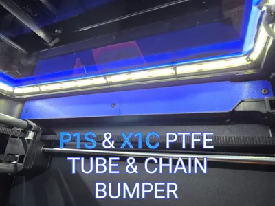 Ptfe Tube & Chain Bumper/Guide for P1P/P1S/X1C