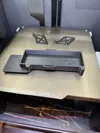 Battery tray and wing mounts