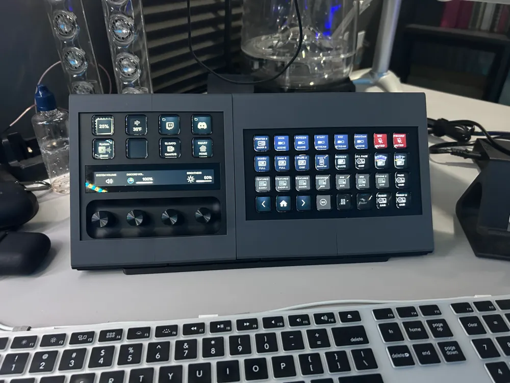 Pro Streamer XL Control Panel - Free 3D Print Model - MakerWorld